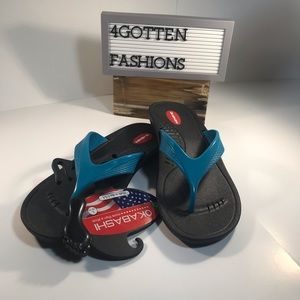 Okabashi Flip Flops Sandals Shoes L 10-11